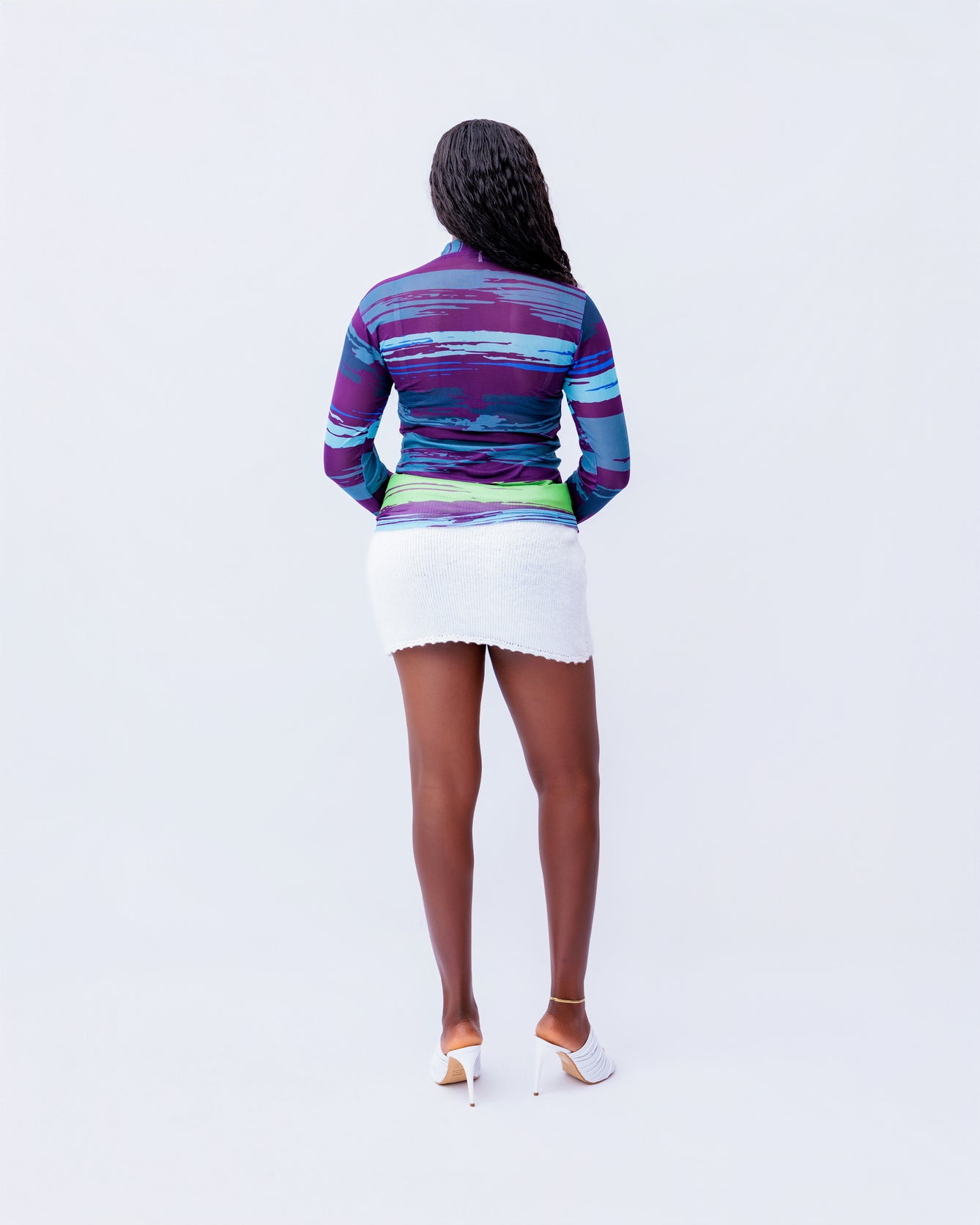 Iris Mesh Top image 3