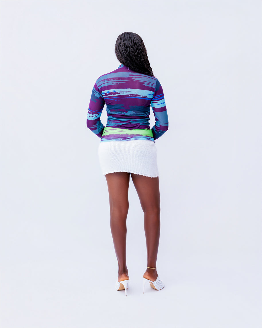 Iris Mesh Top image 3