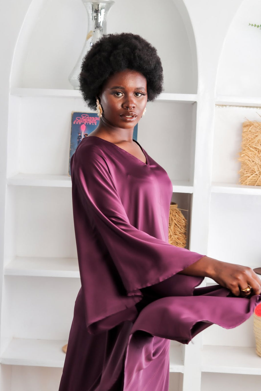 YK Silk Tunic Set image 1
