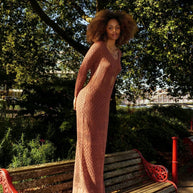 Mocha Knit Dress image 1