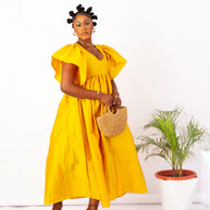 Mayara Sunshine Dress- yellow image 1