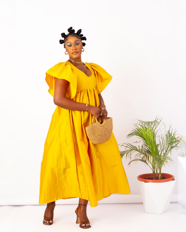Mayara Sunshine Dress- yellow image 1