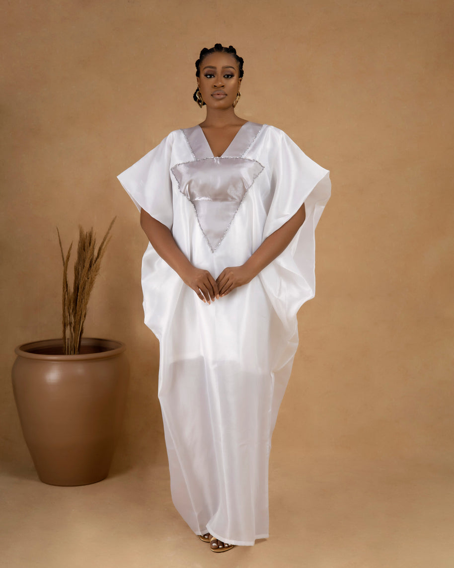 Silver Shimmer Kaftan image 0