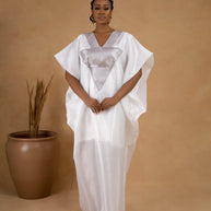 Silver Shimmer Kaftan image 0
