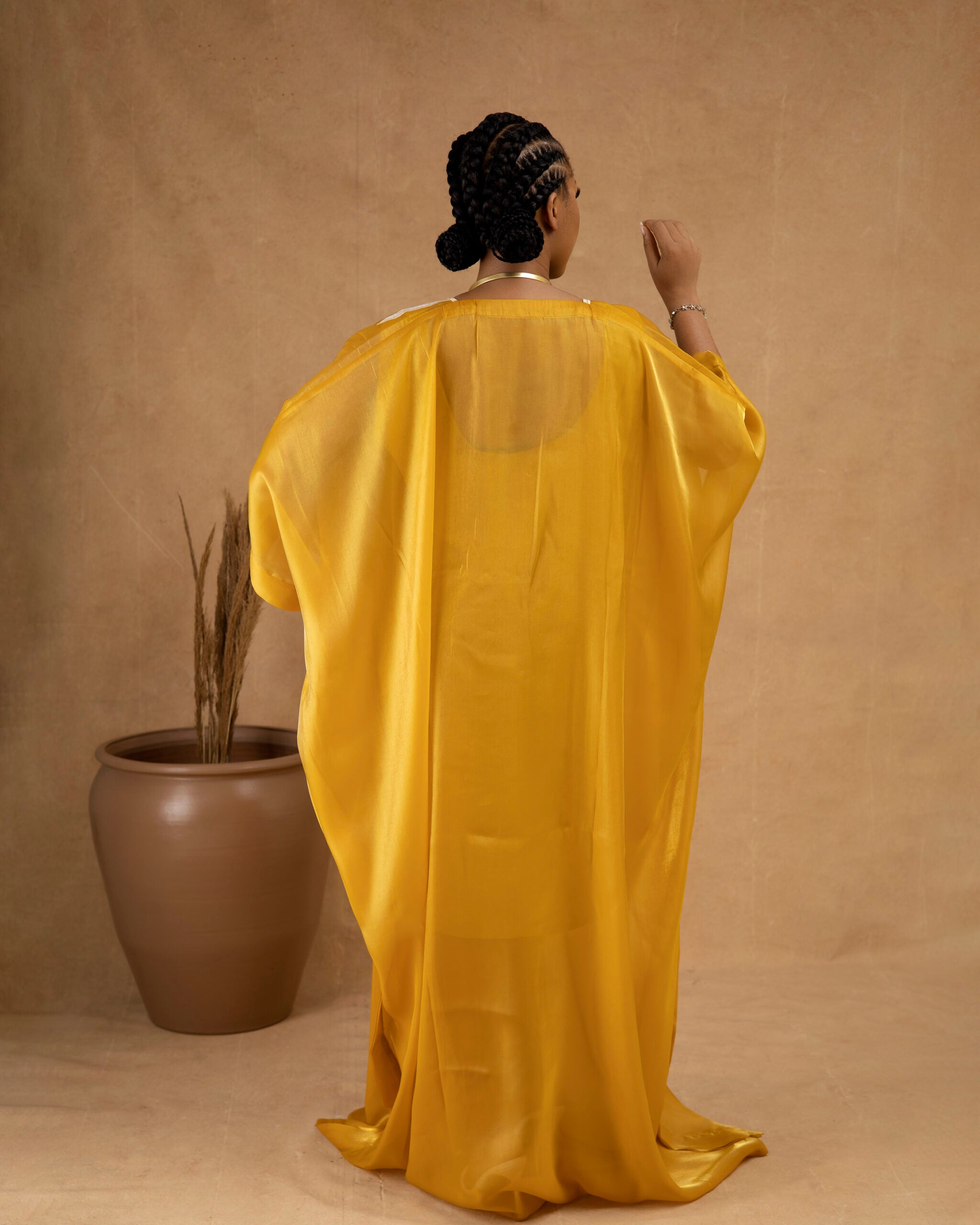 Golden Glow Kaftan image 3