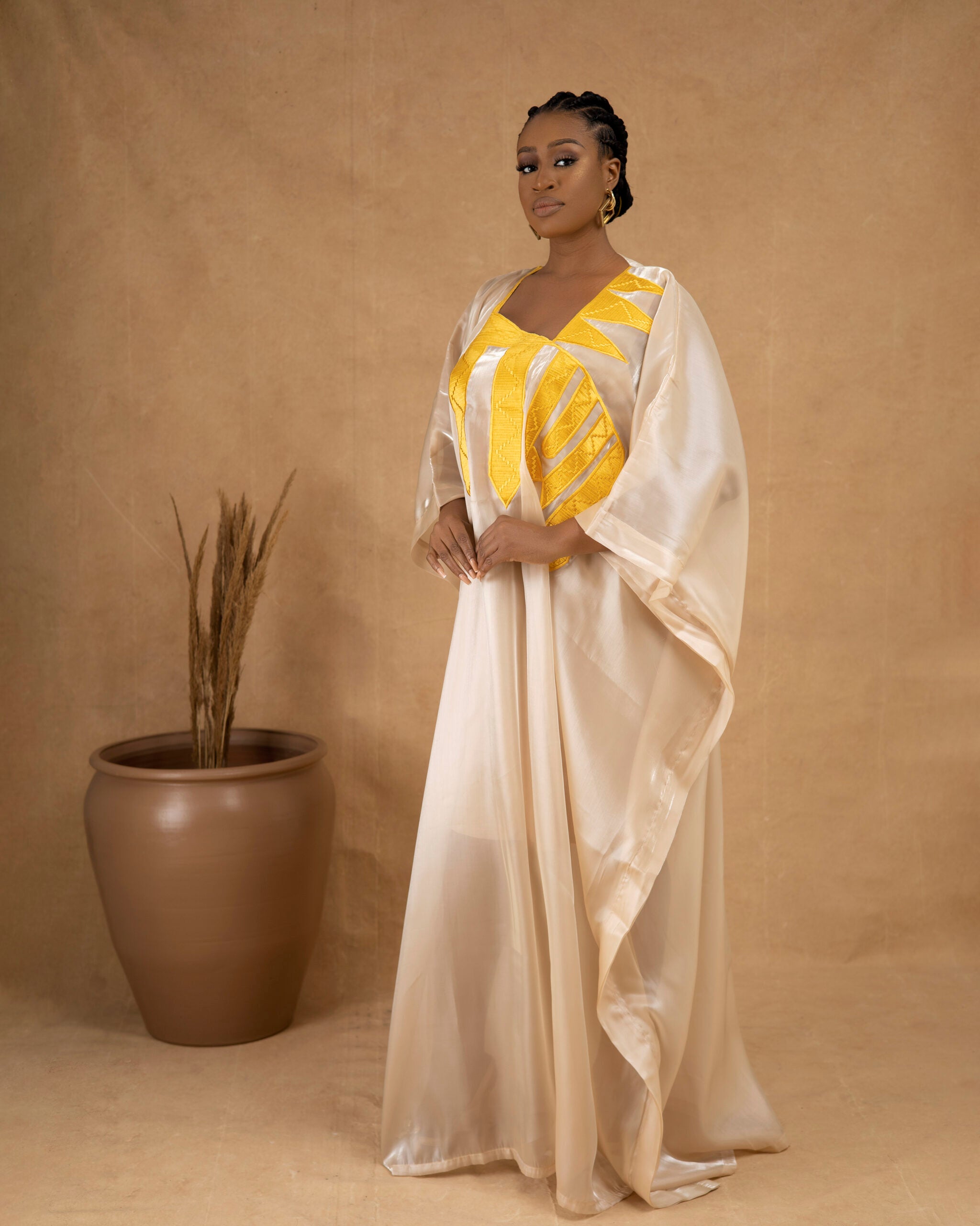 Creamy Delight Kaftan image 2