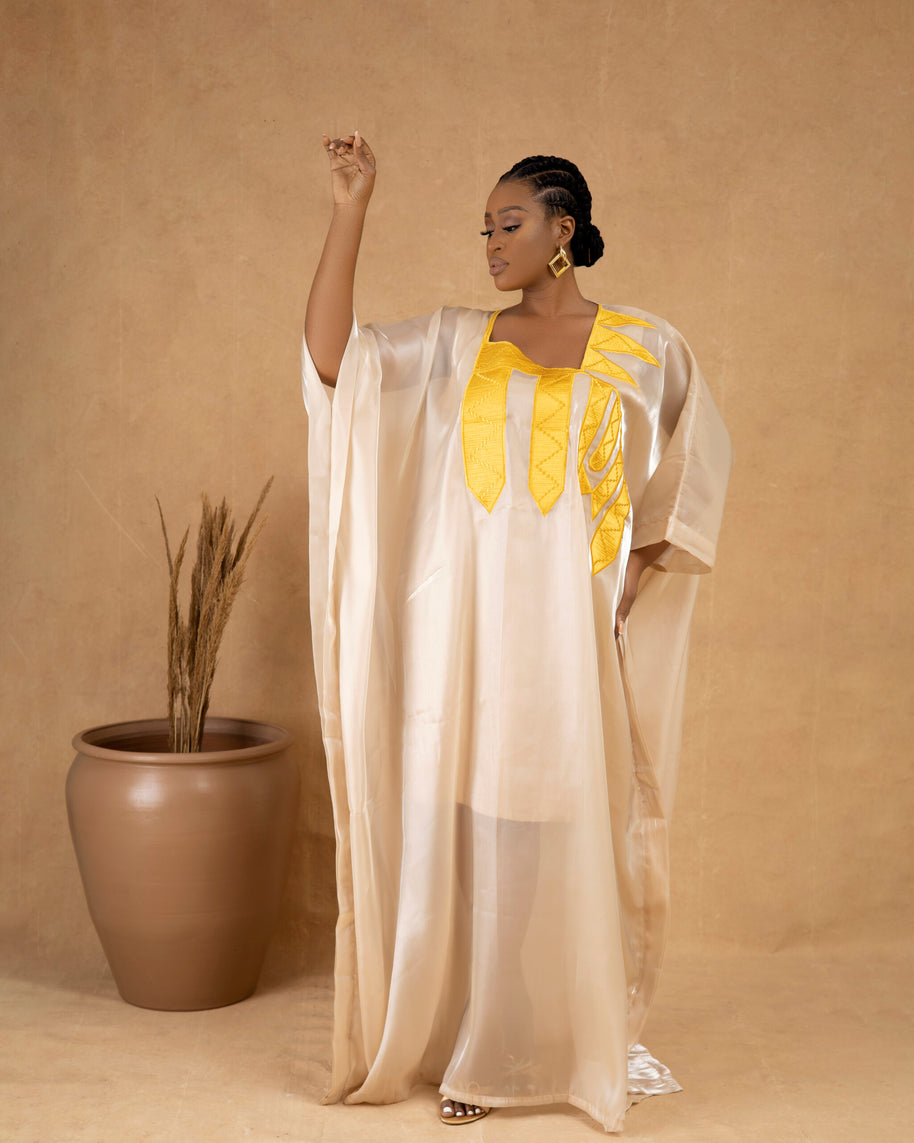 Creamy Delight Kaftan image 1