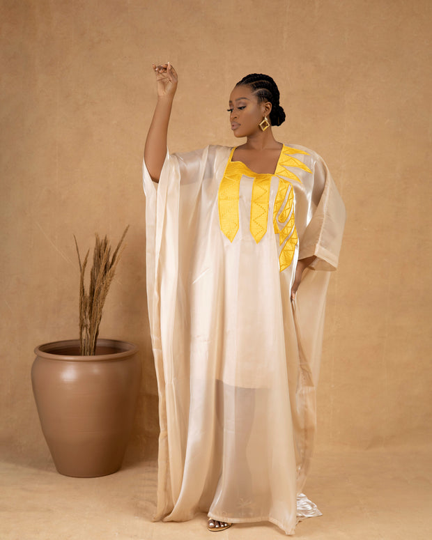 Creamy Delight Kaftan image 1