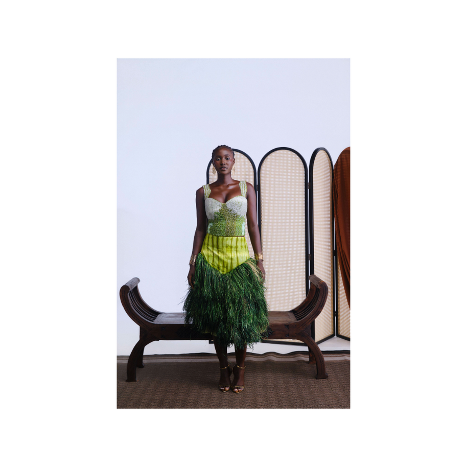 Aya Raffia Set