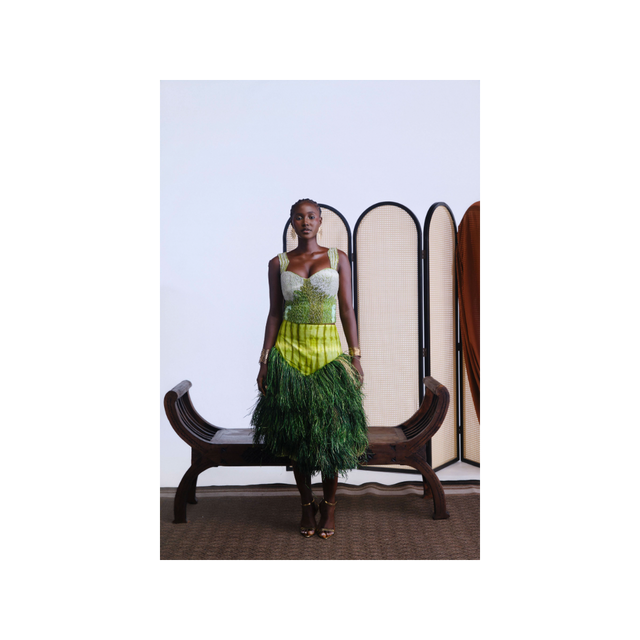 Aya Raffia Set