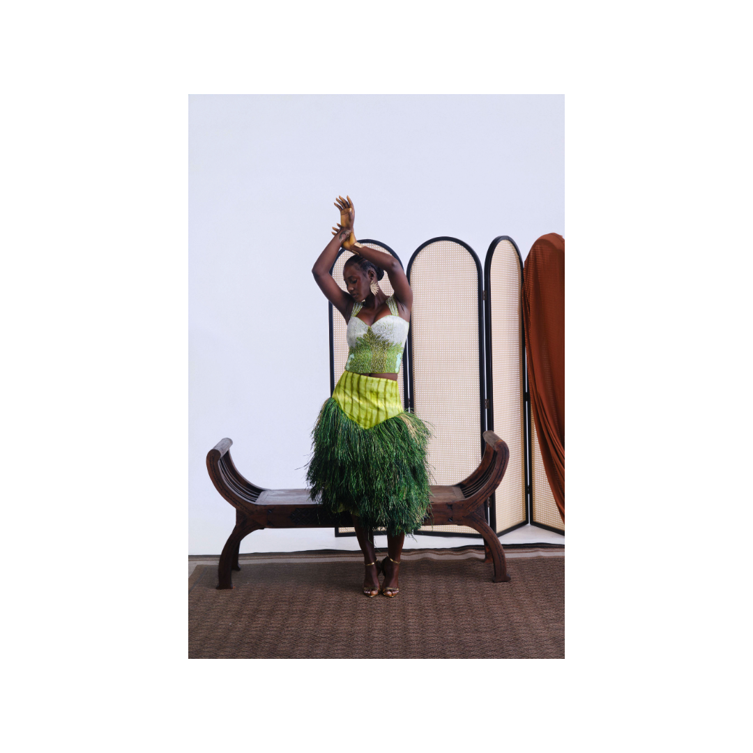 Aya Raffia Set