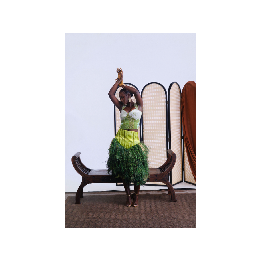 Aya Raffia Set