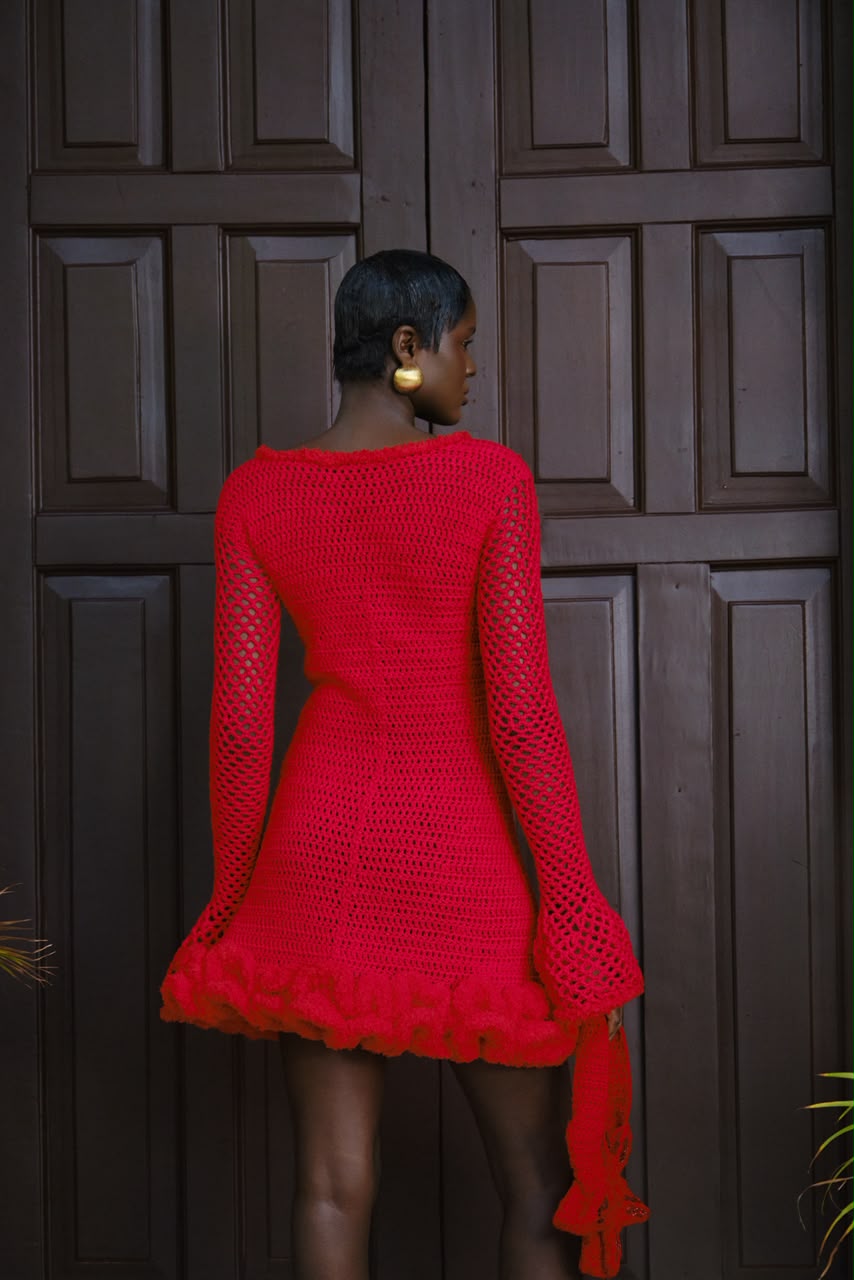 Ruby Crochet Dress
