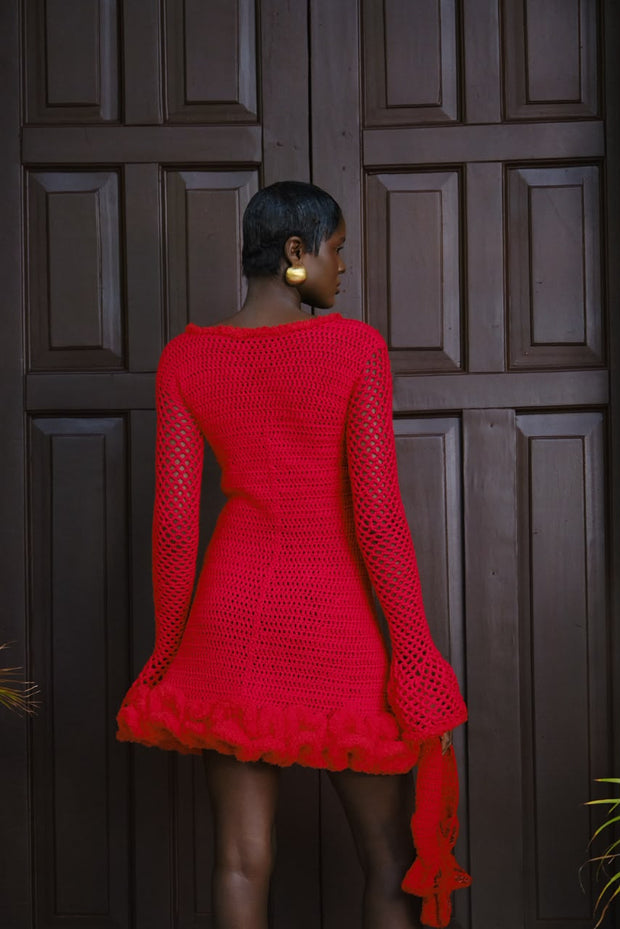 Ruby Crochet Dress