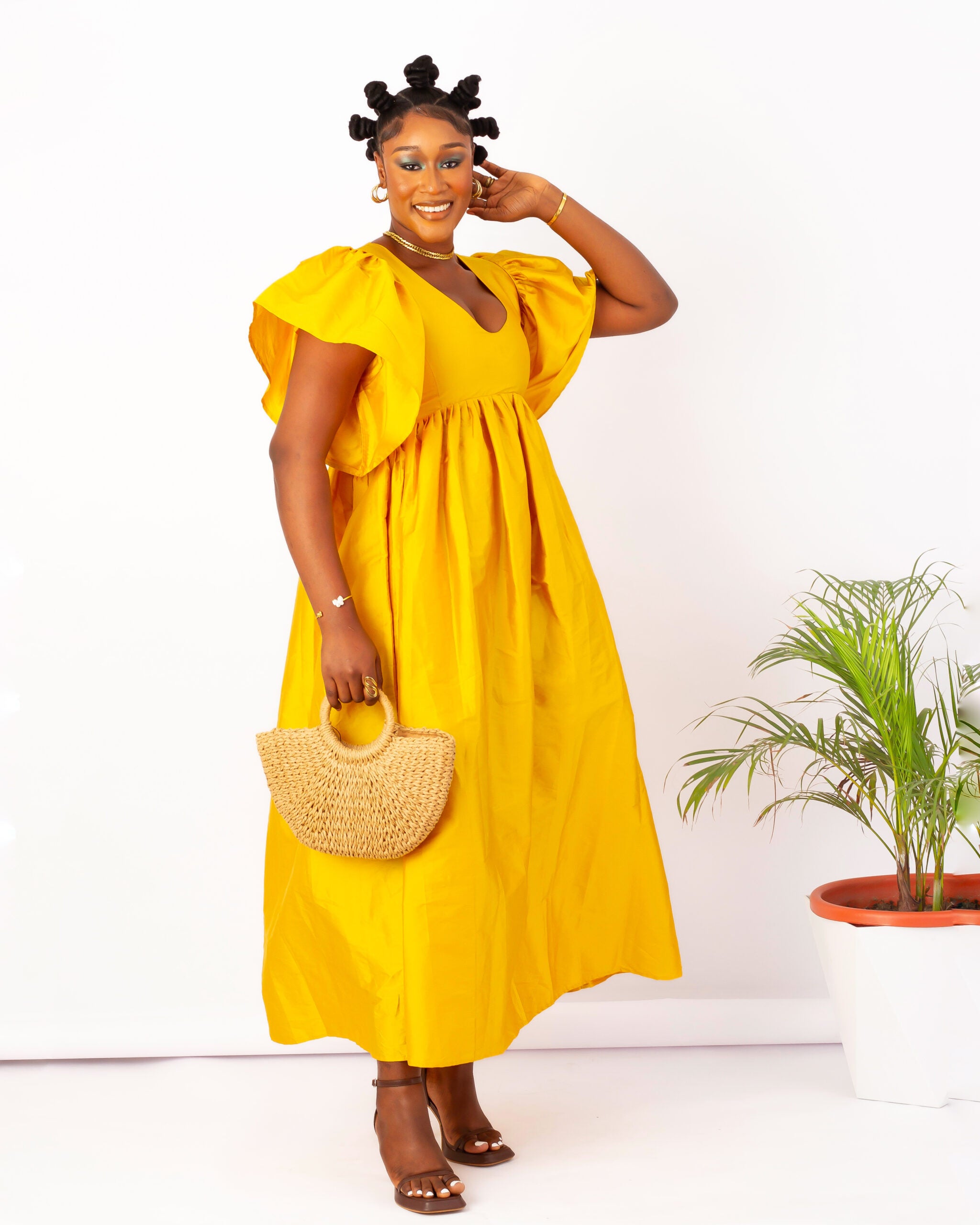 Mayara Sunshine Dress- yellow image 0