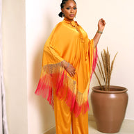 Tangerine Tassel Set image 2