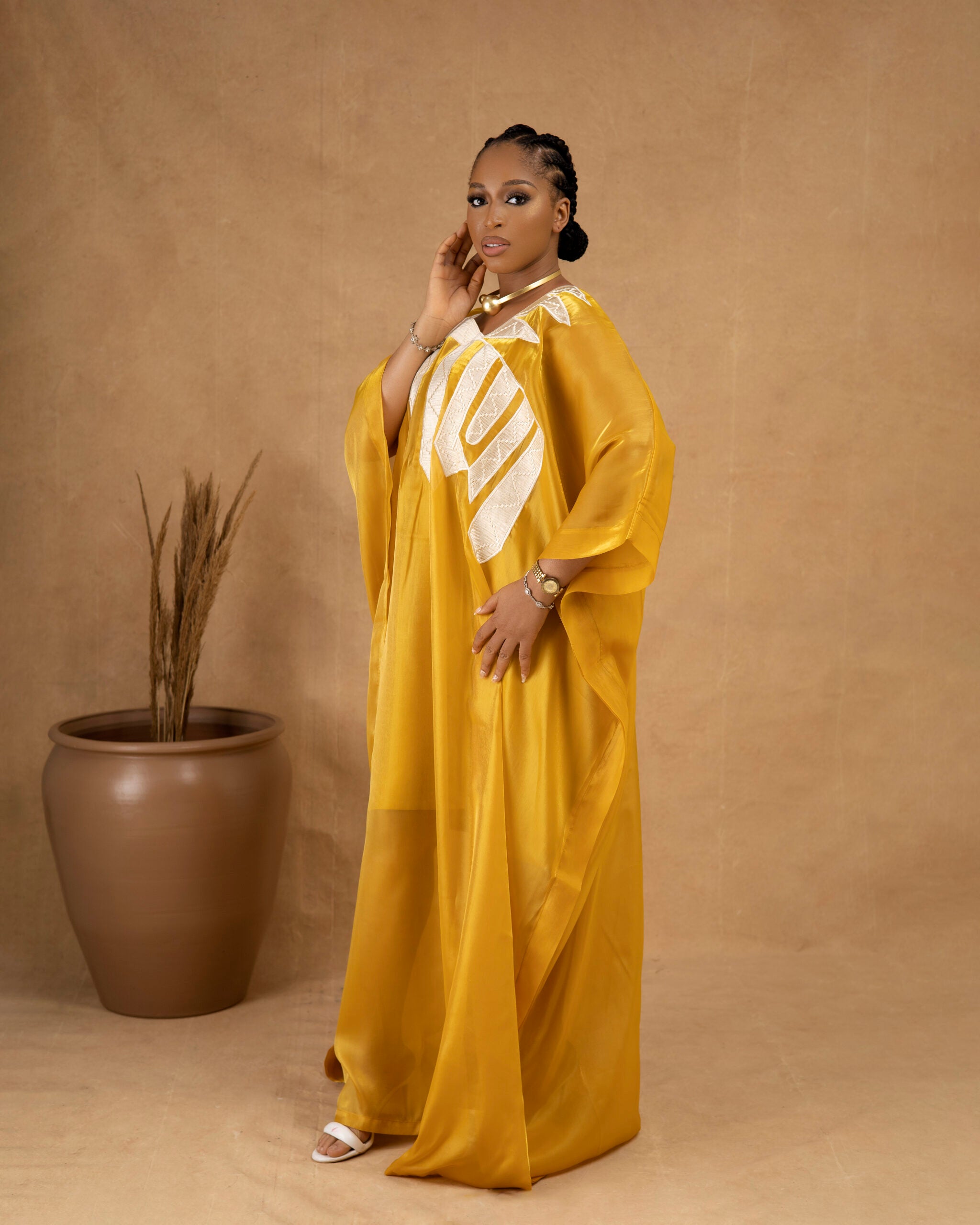 Golden Glow Kaftan image 2