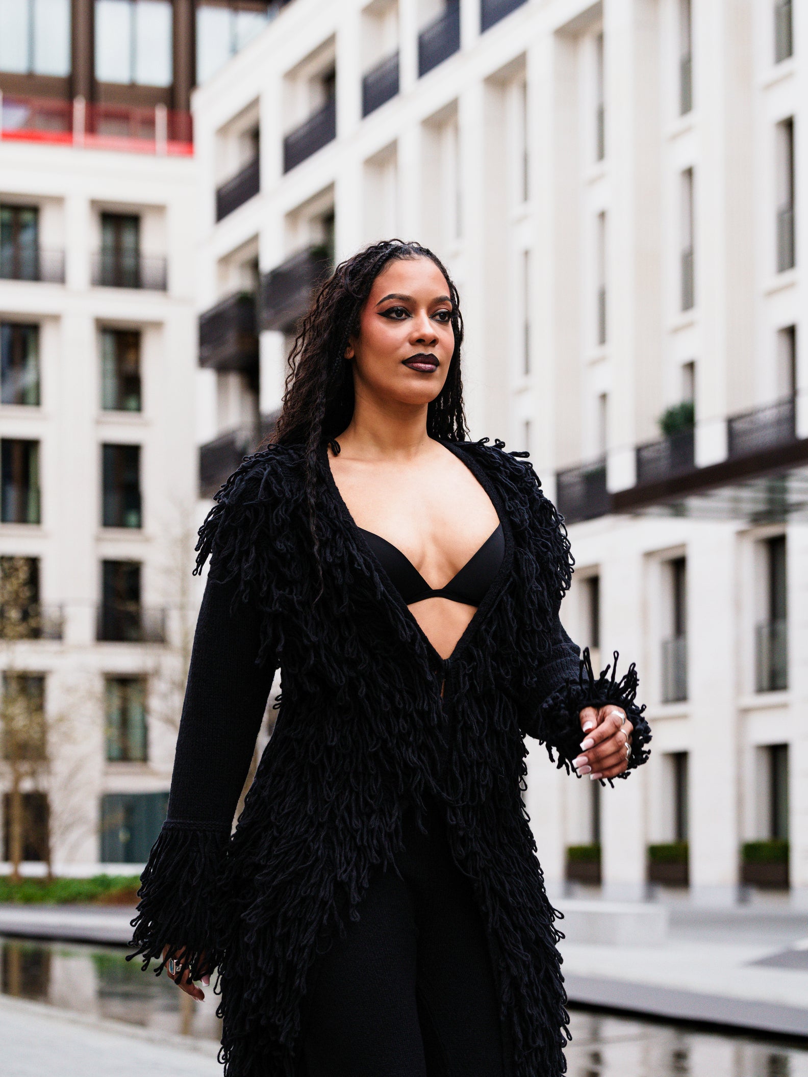 Onyx Kimono ( Plus Size) image 1