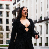 Onyx Kimono ( Plus Size) image 1
