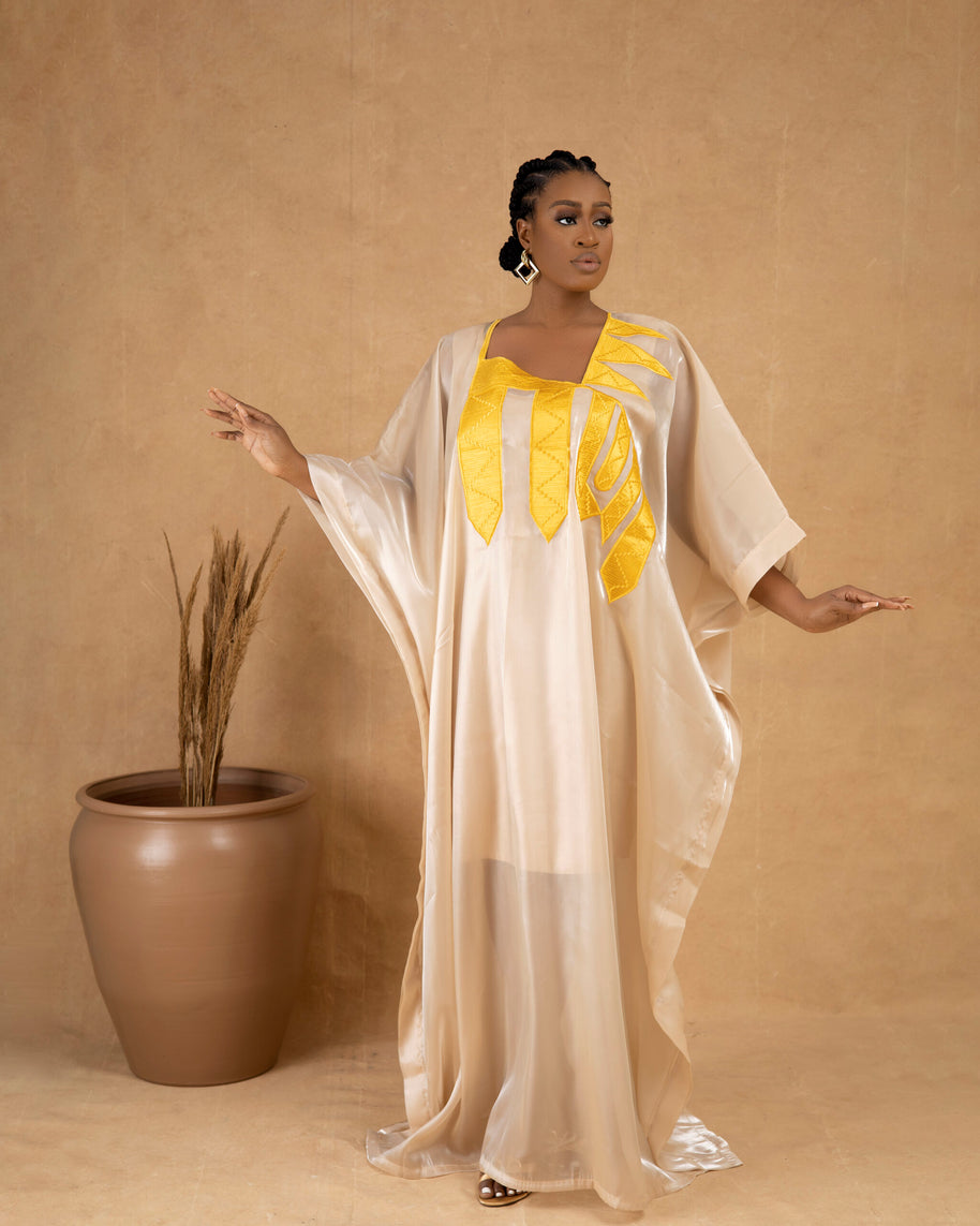 Creamy Delight Kaftan image 0