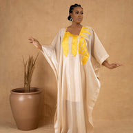Creamy Delight Kaftan image 0