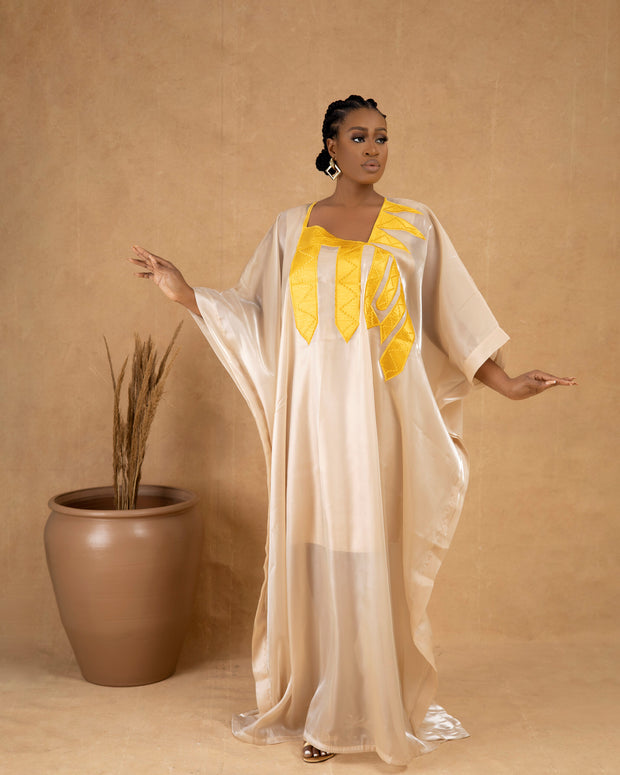 Creamy Delight Kaftan image 0