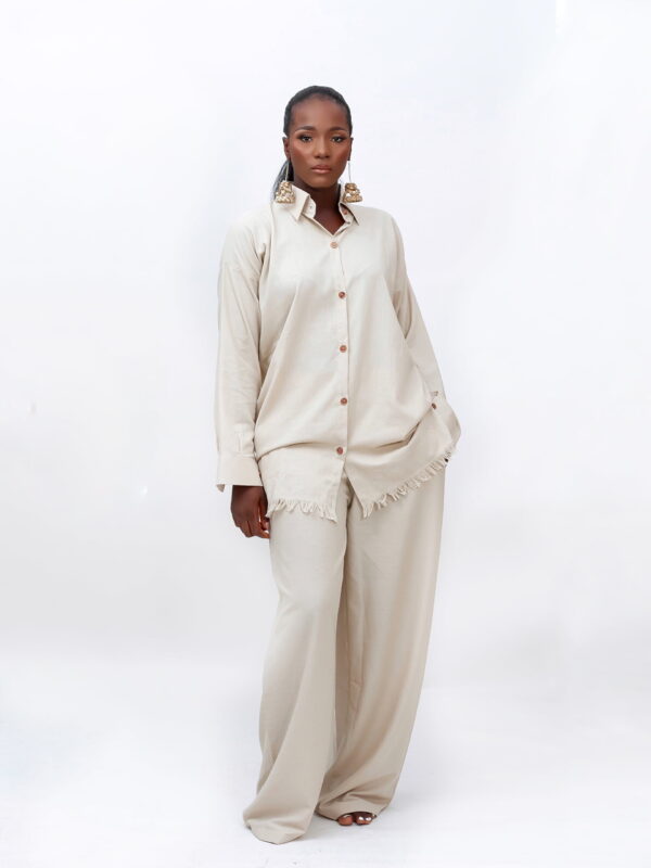 Linen Pants Set