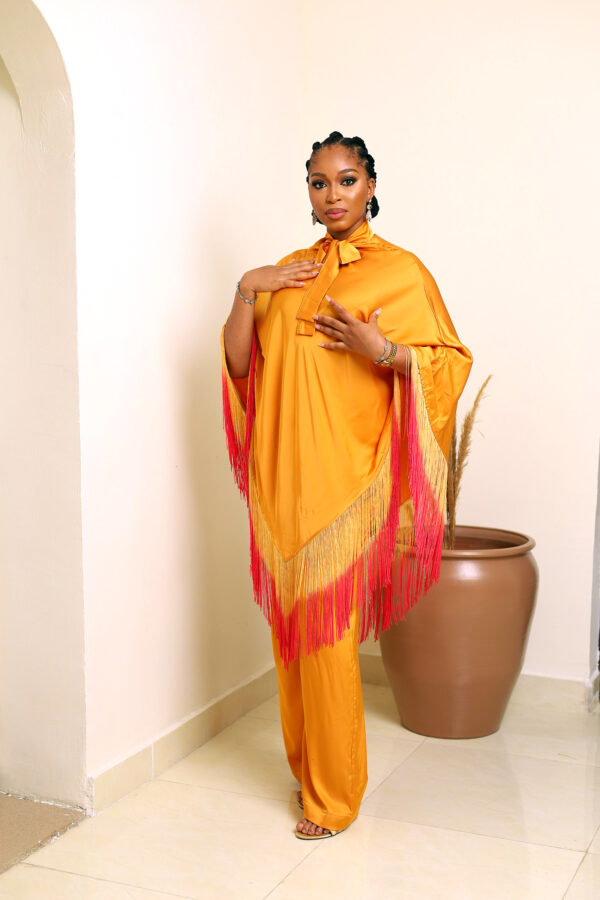 Tangerine Tassel Set - Image 2