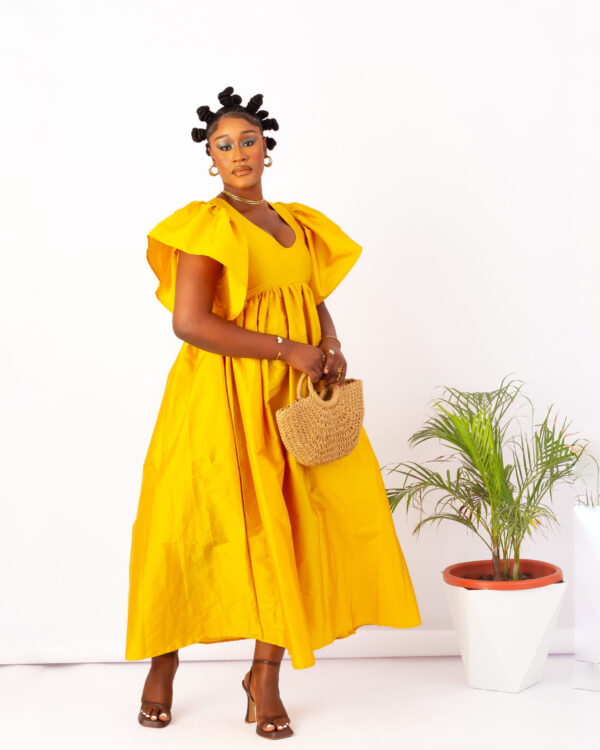 Mayara Sunshine Dress- yellow - Image 2