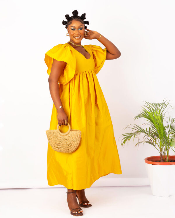 Mayara Sunshine Dress- yellow