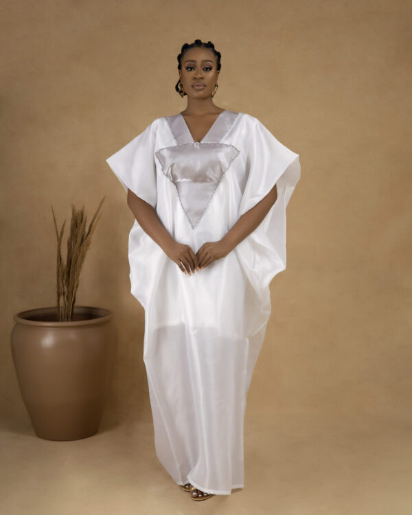 Silver Shimmer Kaftan